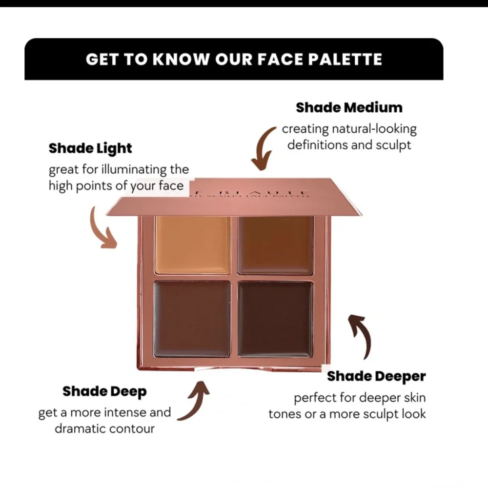 New Ace Beautē ultimate sculpt face palette